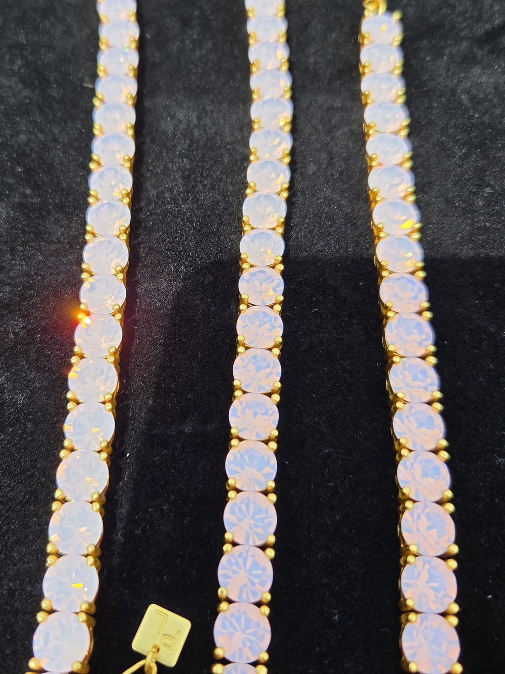 Park Lane Lavender & Pink Opal Impression Bracelet - Picture 2 of 2